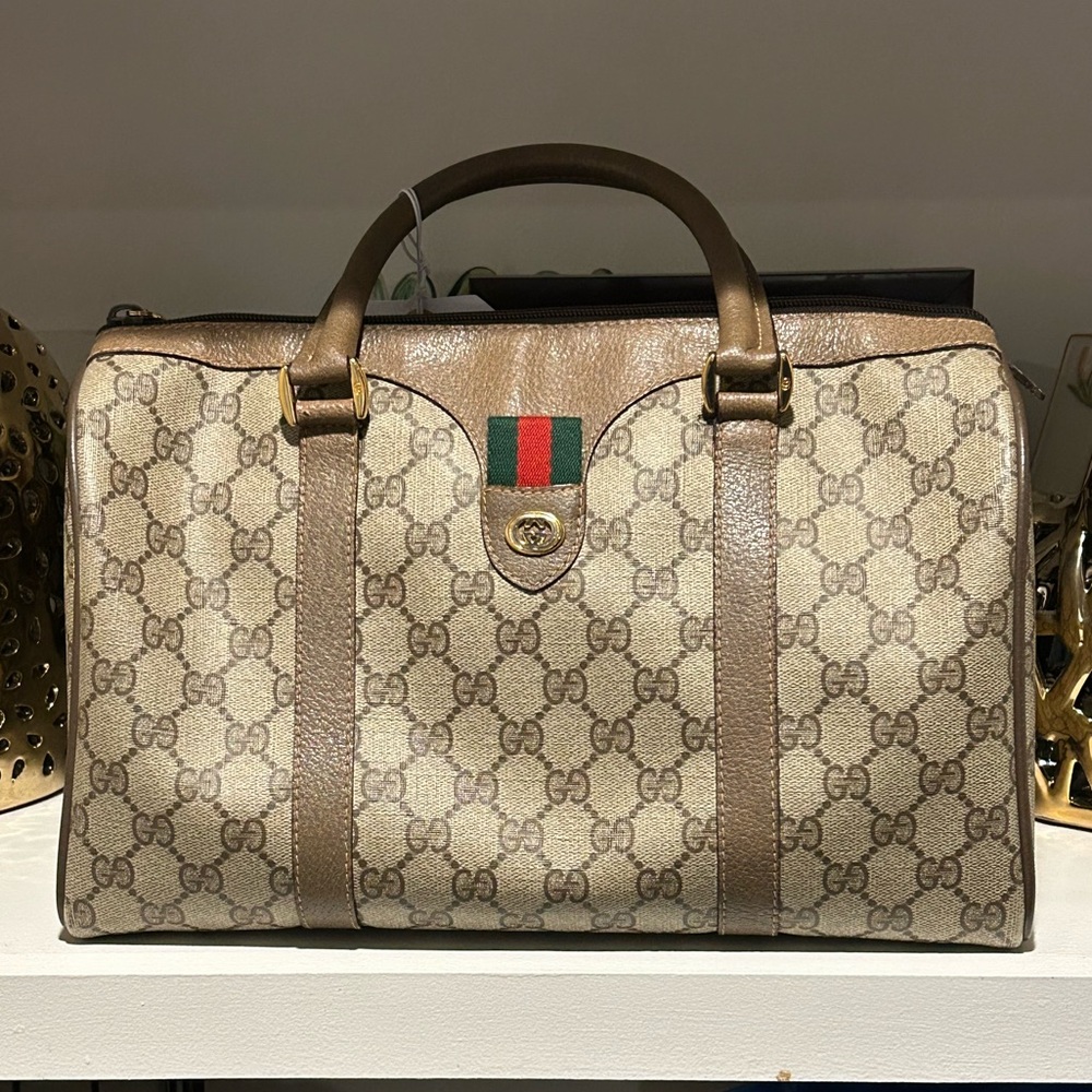 Gucci Ophidia Boston Handbag